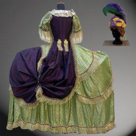 cd712 Turquerie verde viola - Image 2